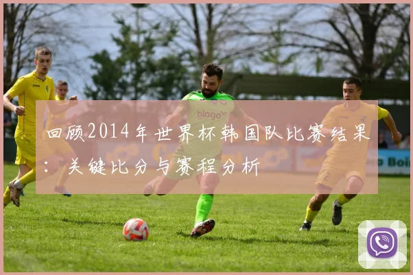 回顾2014年世界杯韩国队比赛结果:关键比分与赛程分析